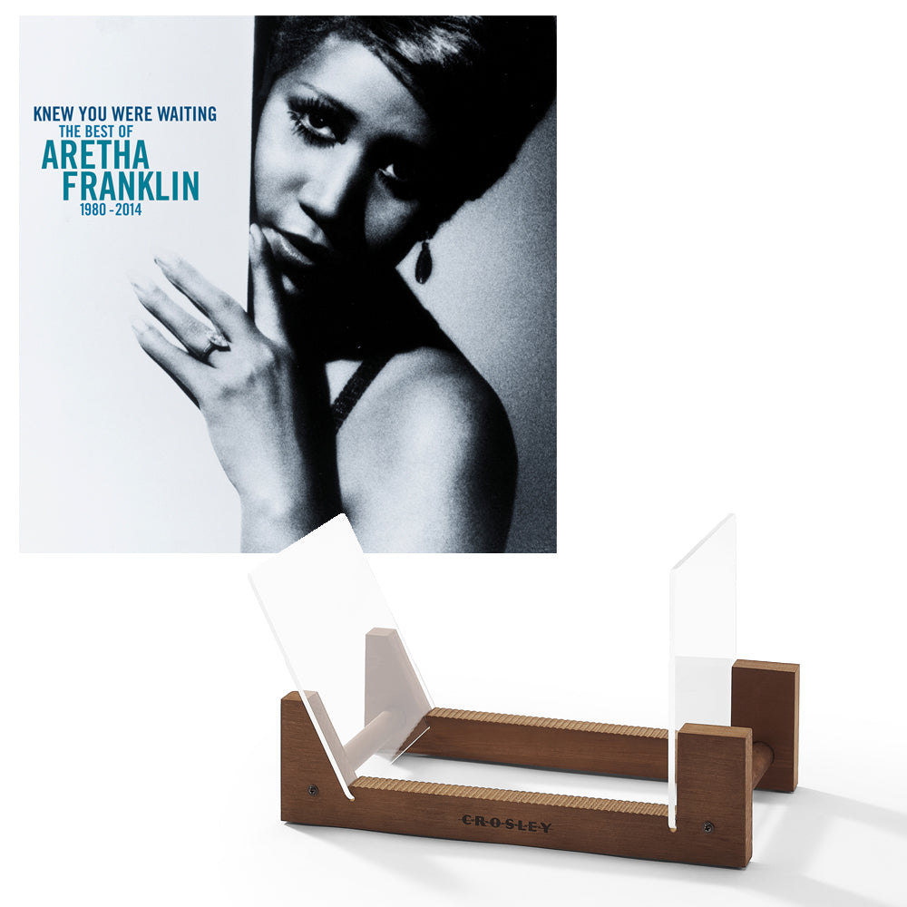 Aretha Franklin Knew You Were Waiting: The Best Of Aretha Franklin 1980-2014 Vinyl Album & Crosley Record V398-SM-19439865191-BS