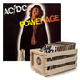 Crosley Record Storage Crate AC/DC Powerage Vinyl Album Bundle V398-SM-5107621-B