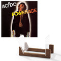 Ac/Dc Powerage Vinyl Album & Crosley Record Storage Display Stand V398-SM-5107621-BS