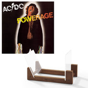 Ac/Dc Powerage Vinyl Album & Crosley Record Storage Display Stand V398-SM-5107621-BS