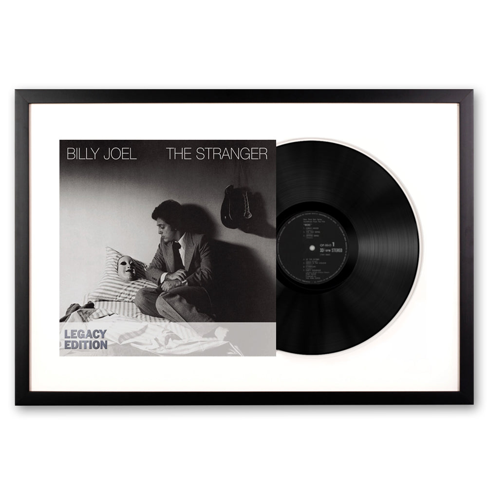 Framed Billy Joel the Stranger Vinyl Album Art V398-SM-88697318581-FD