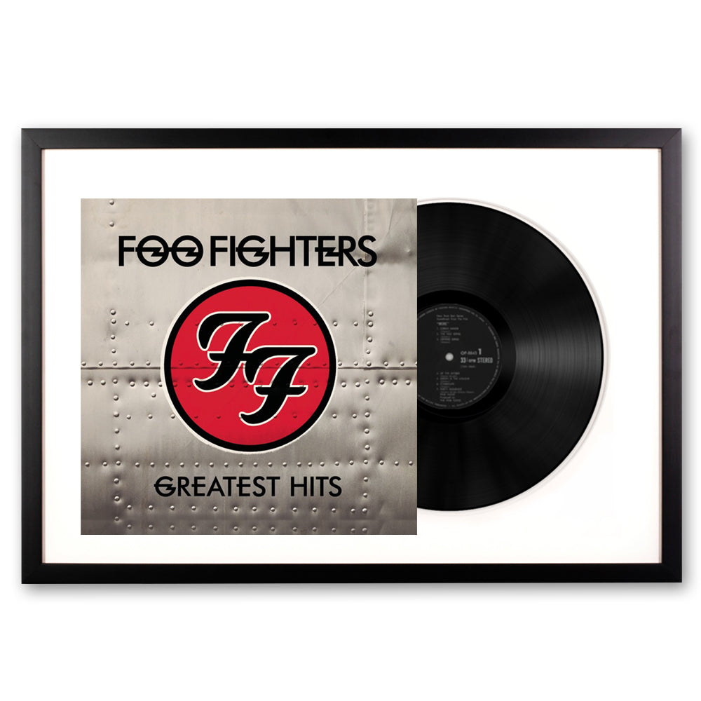 Framed Foo Fighters Greatest Hits Vinyl Album Art V398-SM-88697369211-FD