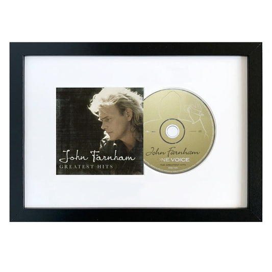 John Farnham-Greatest Hits CD Framed Album Art V398-SM-88697547982-FD