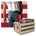 Crosley Record Storage Crate Bruce Springsteen Born In The U.S.A Vinyl Album Bundle V398-SM-88875014281-B