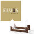 Elvis Presley Elvis 30 #1 Hits Vinyl Album & Crosley Record Storage Display Stand V398-SM-88875111961-BS