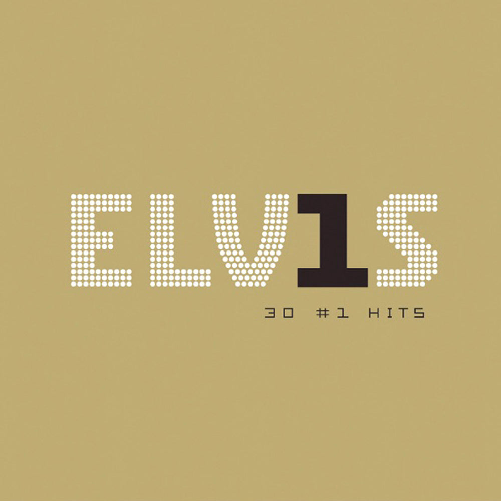 Elvis Presley Elvis 30 #1 Hits Vinyl Album & Crosley Record Storage Display Stand V398-SM-88875111961-BS
