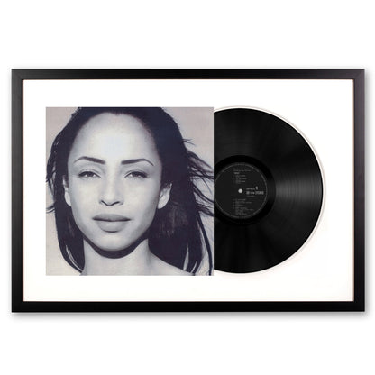 Framed Sade the Best of Sade Vinyl Album Art V398-SM-88875180591-FD