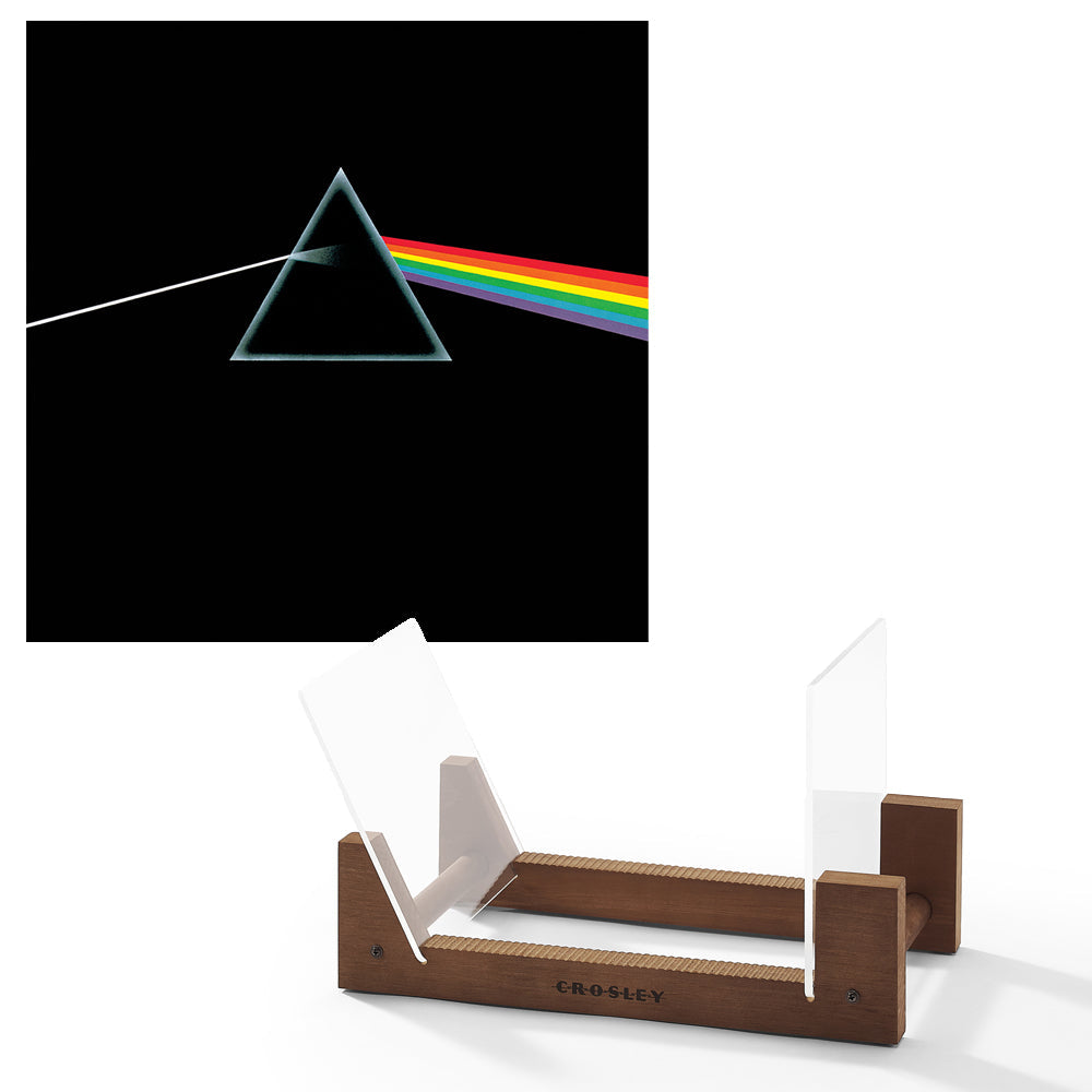 Pink Floyd The Dark Side Of The Moon Vinyl Album & Crosley Record Storage Display Stand V398-SM-88875184251-BS