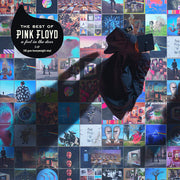 Crosley Record Storage Crate Pink Foyd The Best Of Pink Floyd: A Foot In The Door Vinyl Album Bundle V398-SM-88875184381-B