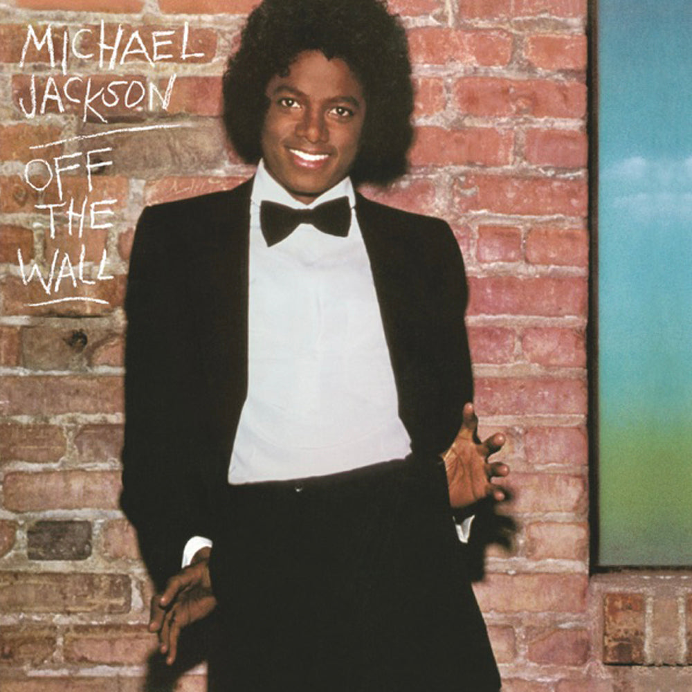 Michael Jackson Off The Wall Vinyl Album & Crosley Record Storage Display Stand V398-SM-88875189421-BS