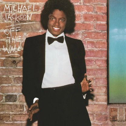 Michael Jackson Off The Wall Vinyl Album & Crosley Record Storage Display Stand V398-SM-88875189421-BS