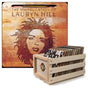 Crosley Record Storage Crate Lauryn Hill The Miseducation Of Lauryn Hill Vinyl Album Bundle V398-SM-88875194221-B