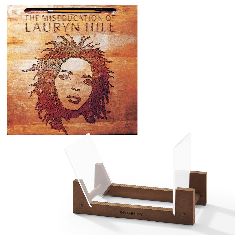 Lauryn Hill The Miseducation Of Lauryn Hill Vinyl Album & Crosley Record Storage Display Stand V398-SM-88875194221-BS