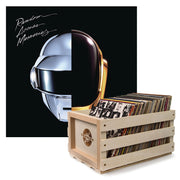 Crosley Record Storage Crate Daft Punk Random Access Memories Vinyl Album Bundle V398-SM-88883716861-B