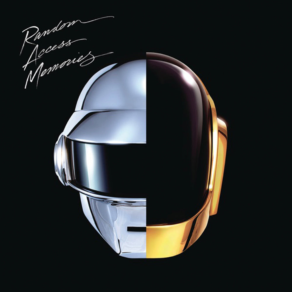 Daft Punk Random Access Memories Vinyl Album & Crosley Record Storage Display Stand V398-SM-88883716861-BS