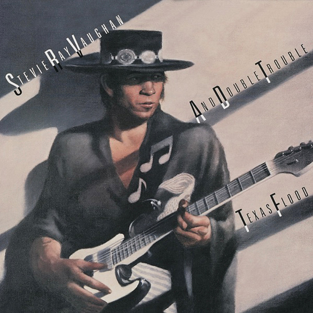 Stevie Ray Vaughan Texas Food Vinyl Album & Crosley Record Storage Display Stand V398-SM-88985375421-BS