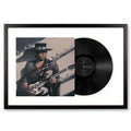 Framed Stevie Ray Vaughan Texas Food Vinyl Album Art V398-SM-88985375421-FD