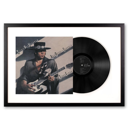 Framed Stevie Ray Vaughan Texas Food Vinyl Album Art V398-SM-88985375421-FD