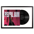 Framed Pearl Jam Ten Vinyl Album Art V398-SM-88985376871-FD