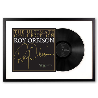 Framed Roy Orbison the Ultimate Collection Vinyl Album Art V398-SM-88985379991-FD