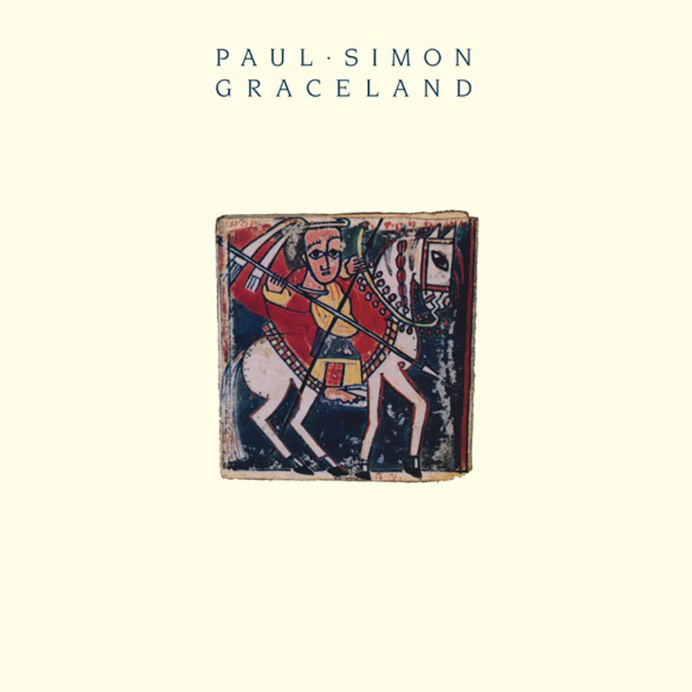 Paul Simon Graceland Vinyl Album & Crosley Record Storage Display Stand V398-SM-88985422401-BS