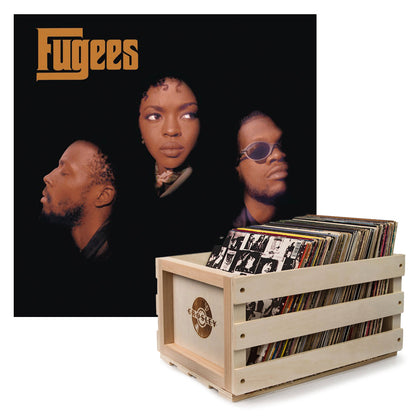 Crosley Record Storage Crate Fugees The Score Vinyl Album Bundle V398-SM-88985434501-B