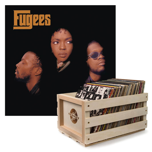 Crosley Record Storage Crate Fugees The Score Vinyl Album Bundle V398-SM-88985434501-B