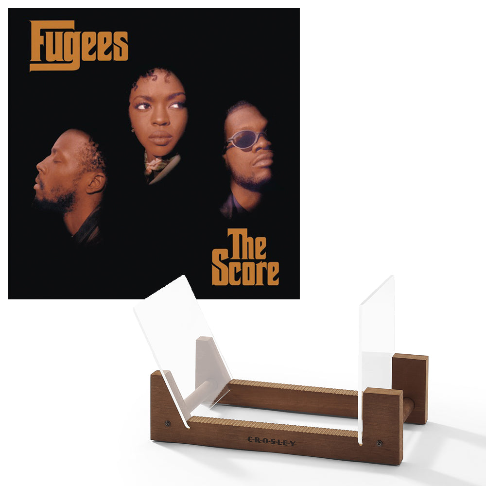 Fugees The Score Vinyl Album & Crosley Record Storage Display Stand V398-SM-88985434501-BS