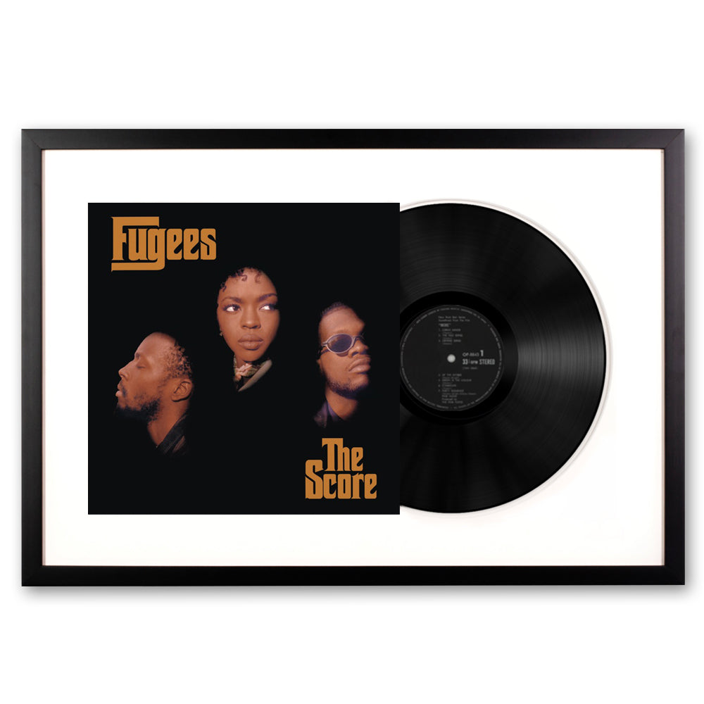 Framed Fugees the Score Vinyl Album Art V398-SM-88985434501-FD