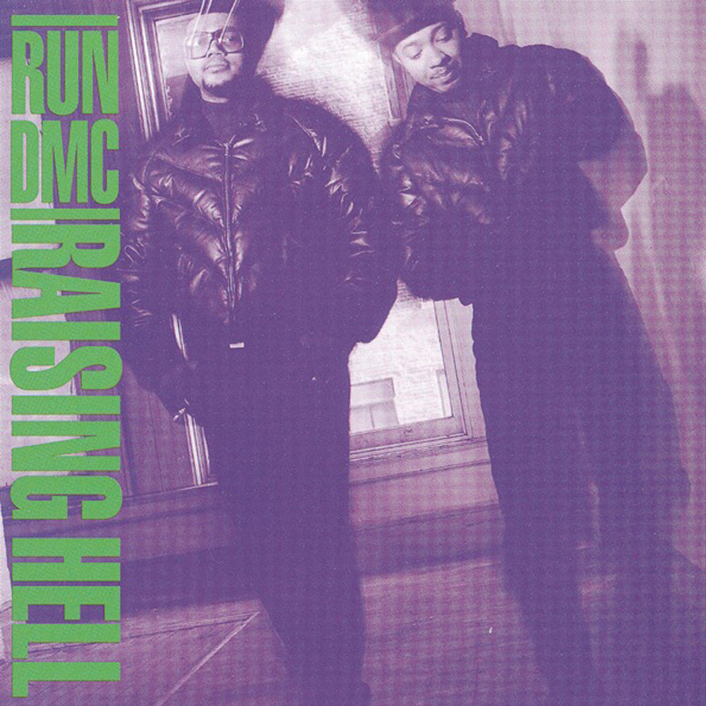 Run Dmc Raising Hell Vinyl Album & Crosley Record Storage Display Stand V398-SM-88985438141-BS