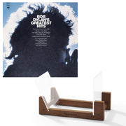 Bob Dylan Greatest Hits Vinyl Album & Crosley Record Storage Display Stand V398-SM-88985455611-BS