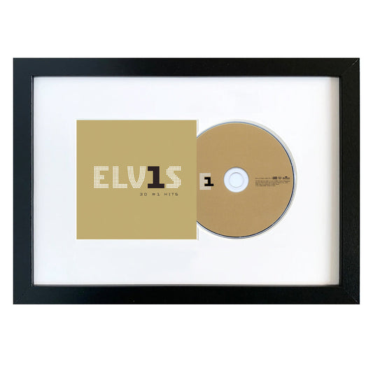 Elvis Presley-Elvis 30 #1 Hits CD Framed Album Art V398-SM-88985496662-FD