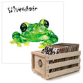Crosley Record Storage Crate Silverchair Frogstomp Vinyl Album Bundle V398-SM-MOVLP2400B-B