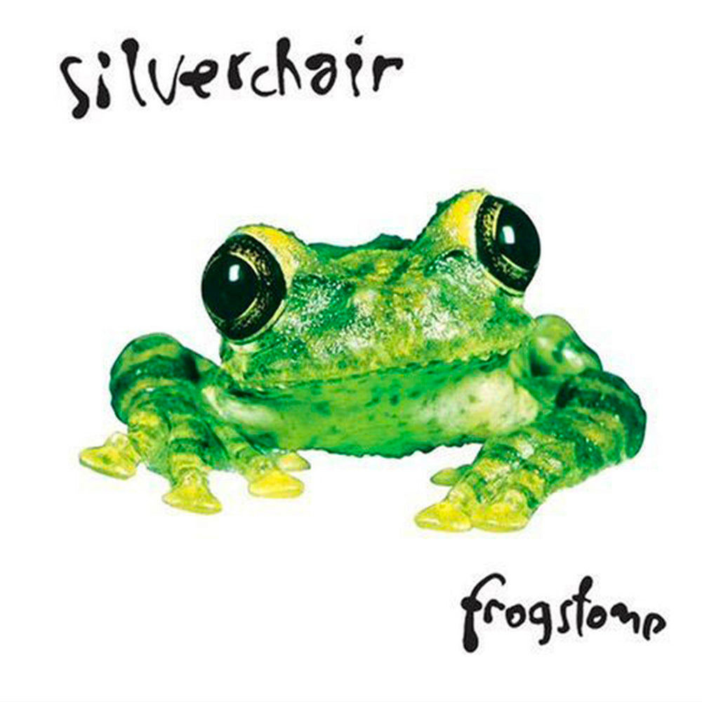 Silverchair Frogstomp Vinyl Album & Crosley Record Storage Display Stand V398-SM-MOVLP2400B-BS