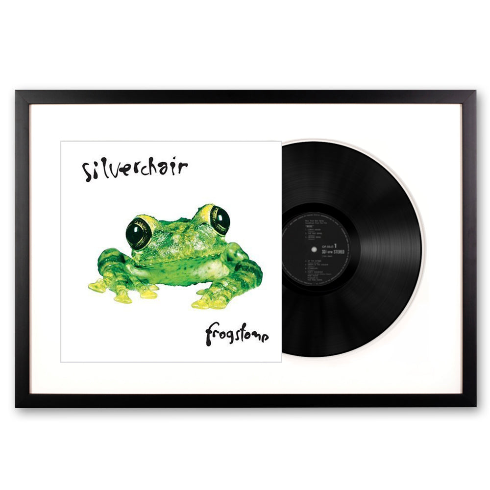 Framed Silverchair Frogstomp Vinyl Album Art V398-SM-MOVLP2400B-FD