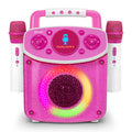 Singing Machine Mini Sparkle Bluetooth Karaoke Speaker - Pink V398-SML294P