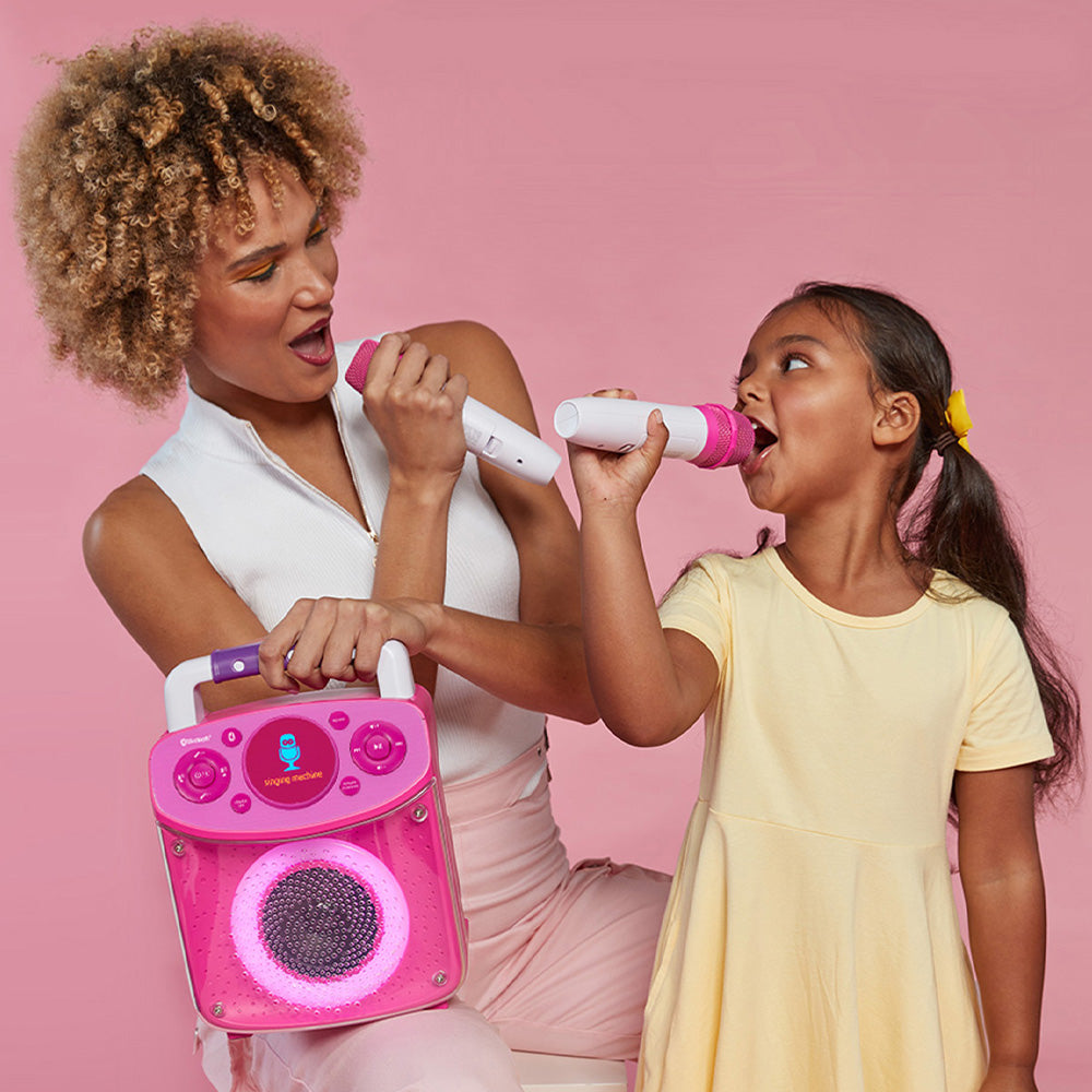 Singing Machine Mini Sparkle Bluetooth Karaoke Speaker - Pink V398-SML294P