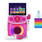 Singing Machine Mini Sparkle Bluetooth Karaoke Speaker - Pink V398-SML294P