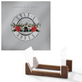 Guns N Roses Greatest Hits - Double Vinyl Album & Crosley Record Storage Display Stand V398-UM-0712479-BS