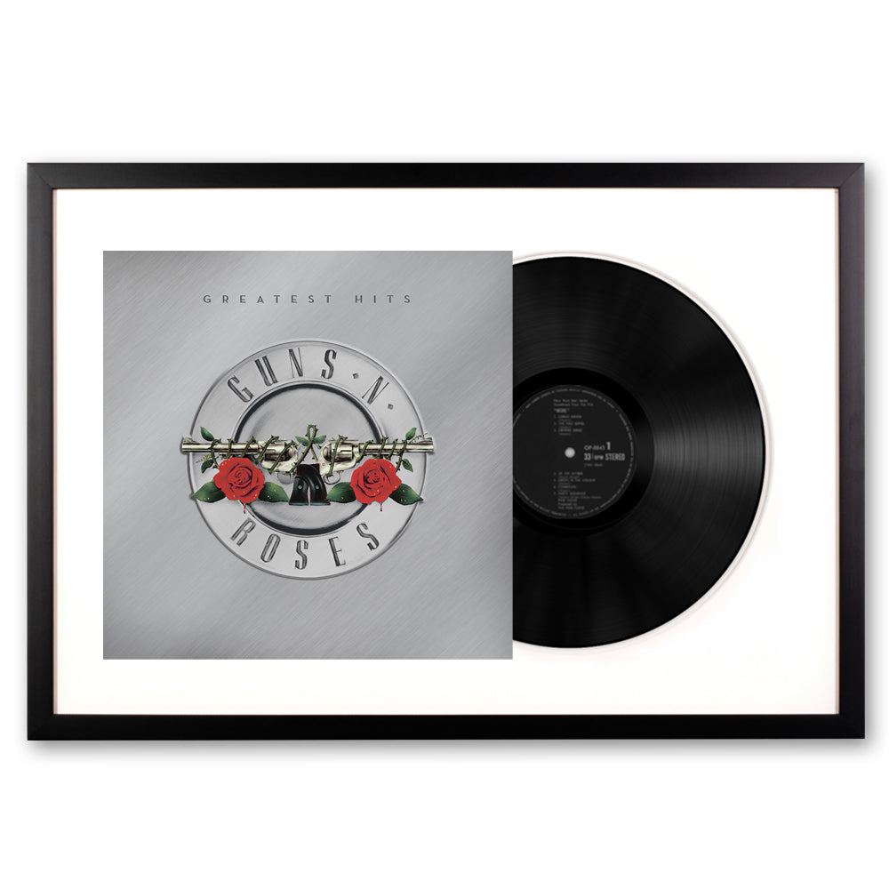 Framed Guns N Roses Greatest Hits - Double Vinyl Album Art V398-UM-0712479-FD
