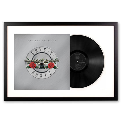 Framed Guns N Roses Greatest Hits - Double Vinyl Album Art V398-UM-0712479-FD