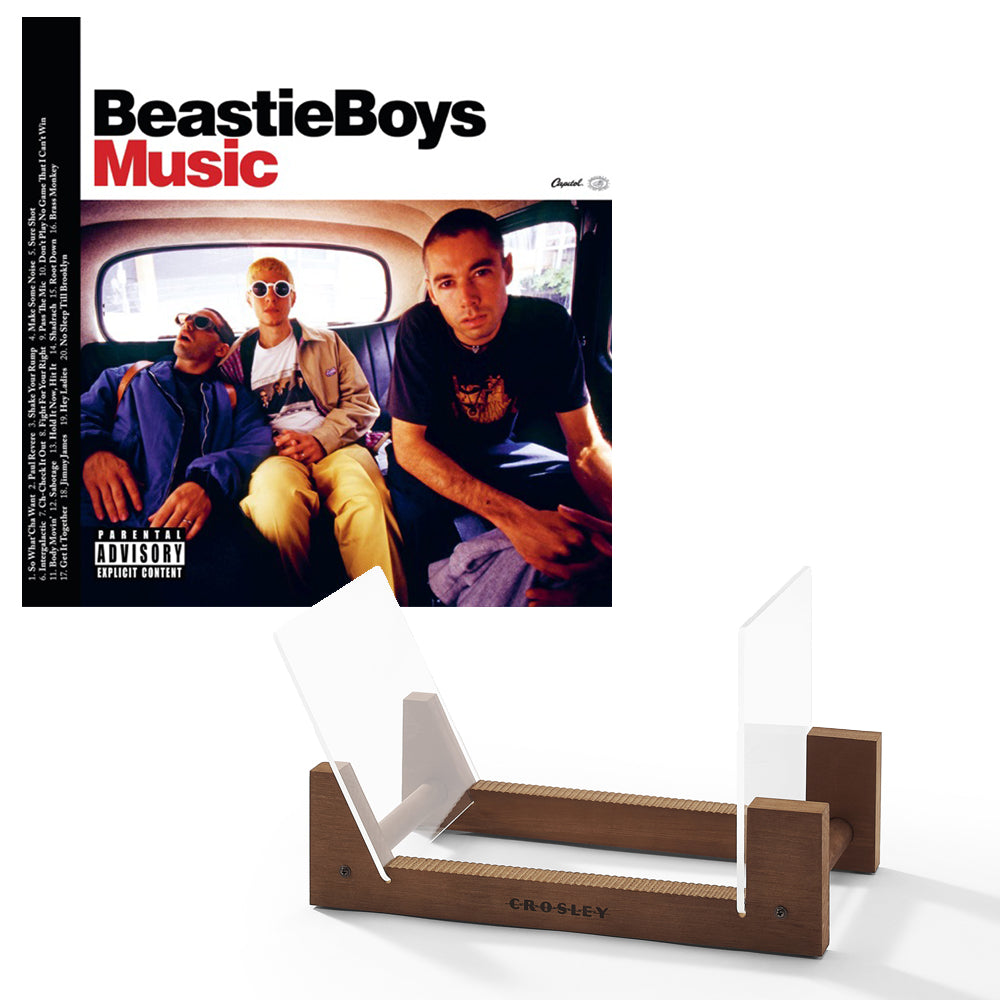 Beastie Boys - Beastie Boys Music - 2Lp Vinyl Album & Crosley Record Storage Display Stand V398-UM-0728091-BS