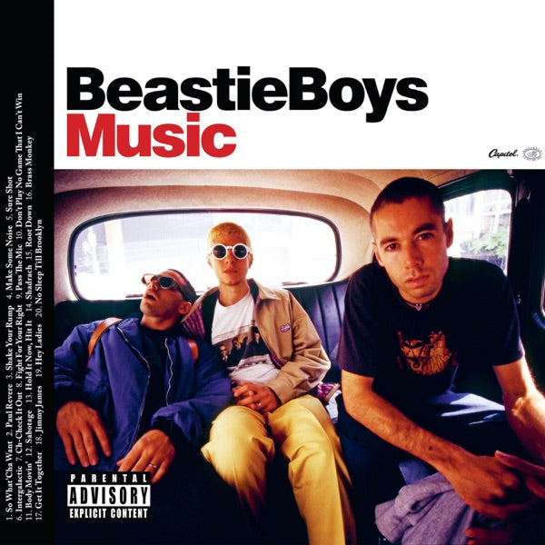 Beastie Boys - Beastie Boys Music - 2Lp Vinyl Album & Crosley Record Storage Display Stand V398-UM-0728091-BS