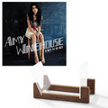 Amy Winehouse Back To Black - Vinyl Album & Crosley Record Storage Display Stand V398-UM-1734128-BS