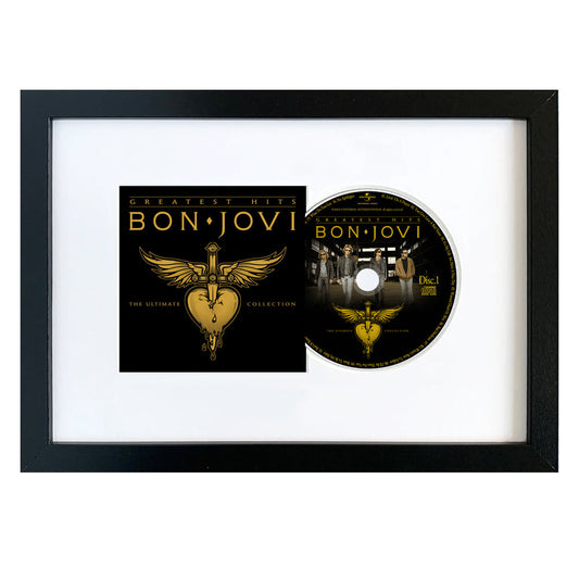 Bon Jovi - Bon Jovi Greatest Hits - CD Framed Album Art V398-UM-2752336-FD