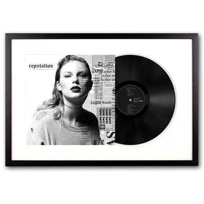 Framed Taylor Swifts Reputation Vinyl Album Art V398-UM-3003315-FD