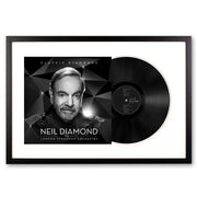 Framed Neil Diamond - Classic Diamonds with the London symphony orchestra - Double Vinyl Album Art V398-UM-3509719-FD