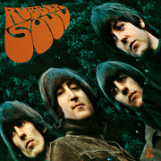 Crosley Record Storage Crate & The Beatles Rubber Soul - Vinyl Album Bundle V398-UM-3824181-B