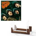 The Beatles Rubber Soul - Vinyl Album & Crosley Record Storage Display Stand V398-UM-3824181-BS