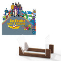 The Beatles - Yellow Submarine - Vinyl Album & Crosley Record Storage Display Stand V398-UM-3824671-BS